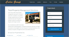 Desktop Screenshot of calvogroup.com